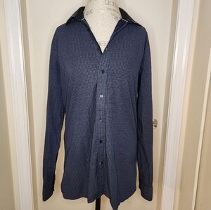 Lipson pattern sport dress shirt